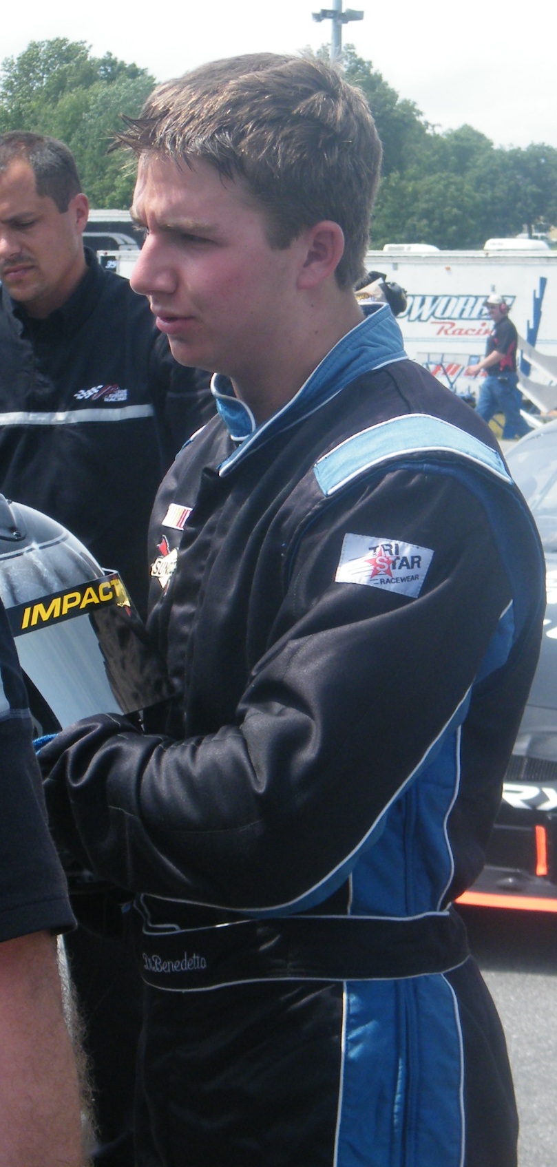 Matt DiBenedetto at Thompson Speedway in 2009